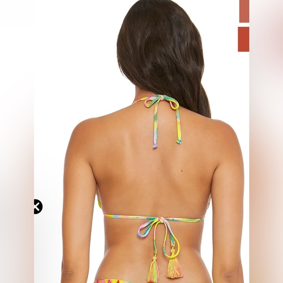 NWT Becca Costa Bella Bikini Top Size Dcup - Picture 2 of 14